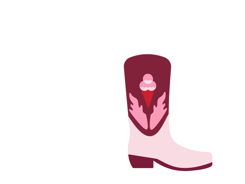 Austin Location Boot Illustration