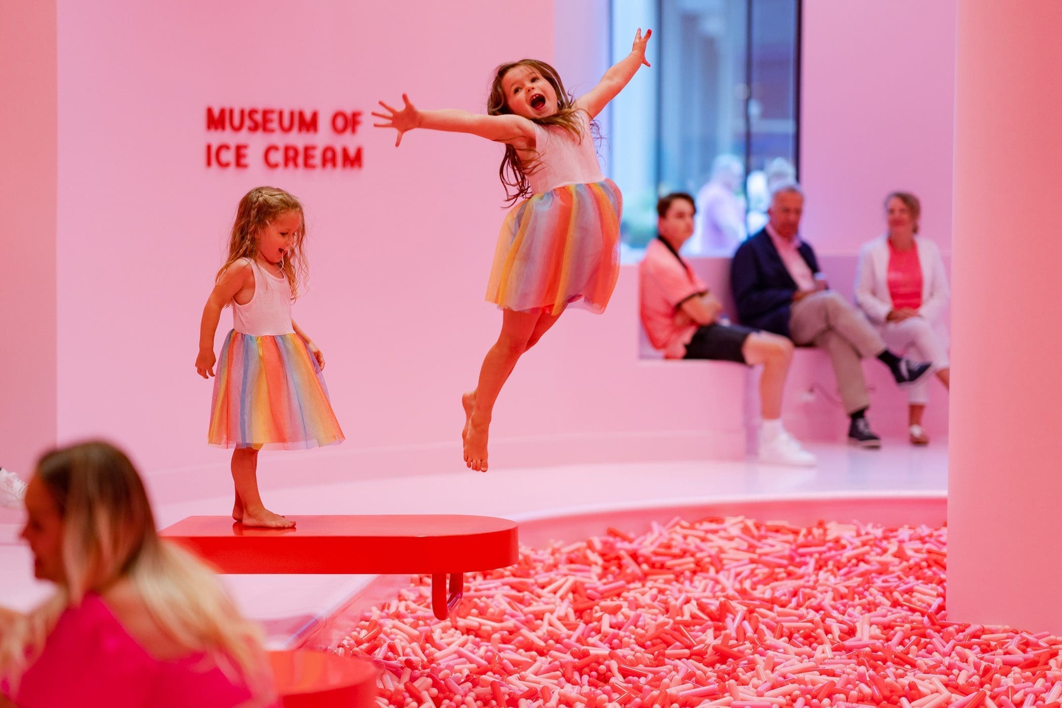 Kids enjoying activities at Museum of Ice Cream Chicago