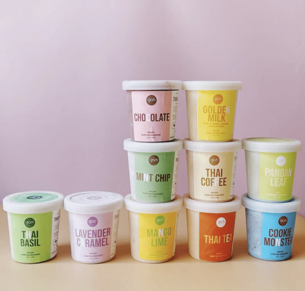Photo - A photo of Grati Ice Cream samples