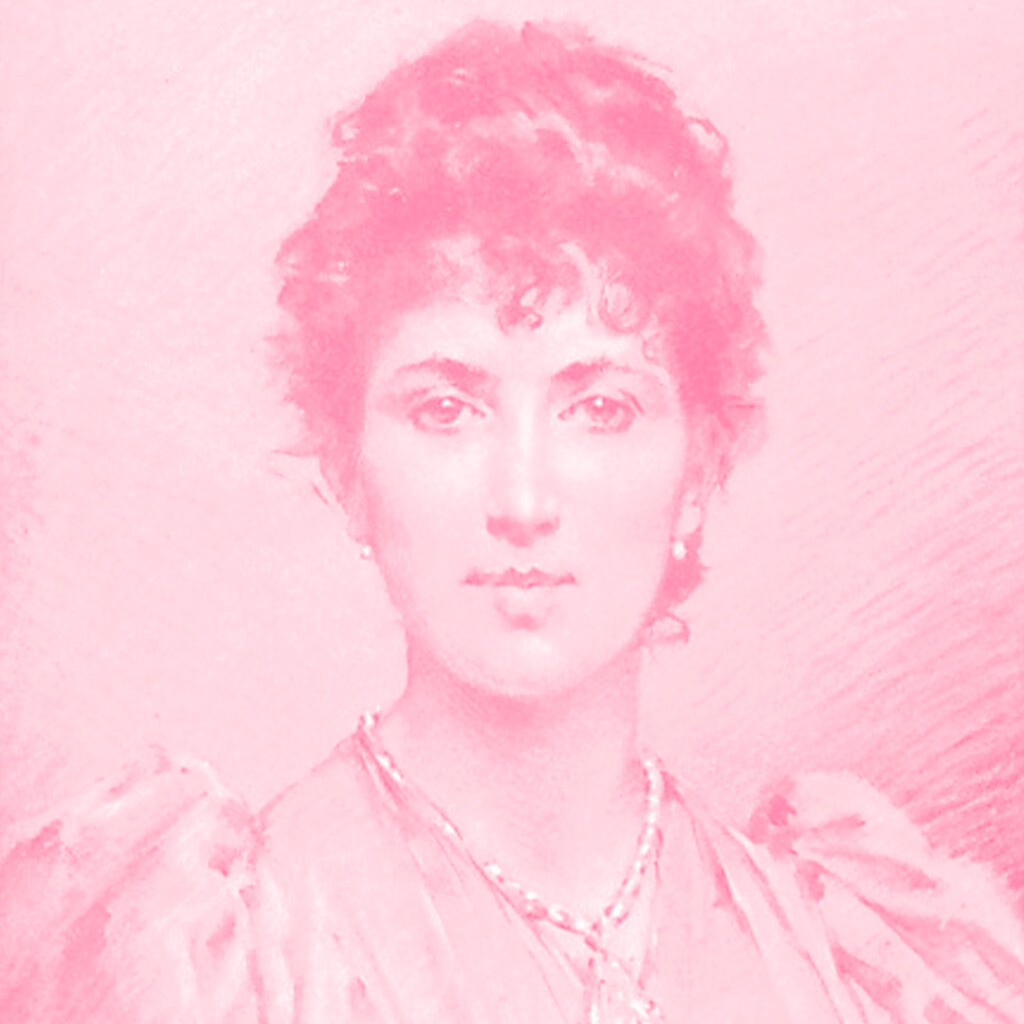Image - A portrait image of Agnes Marshall.