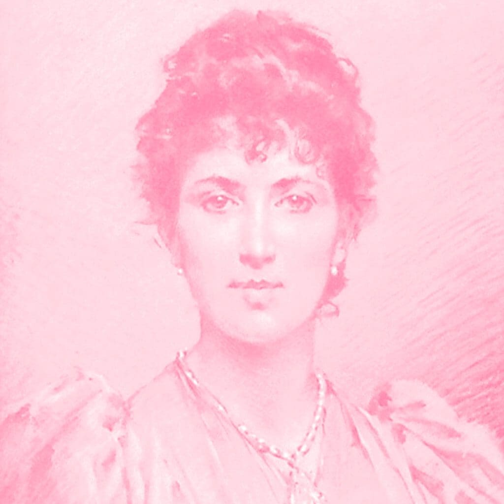 Image - A portrait image of Agnes Marshall.