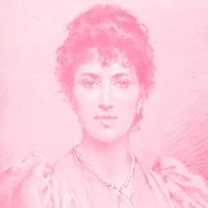 Image - A portrait image of Agnes Marshall.