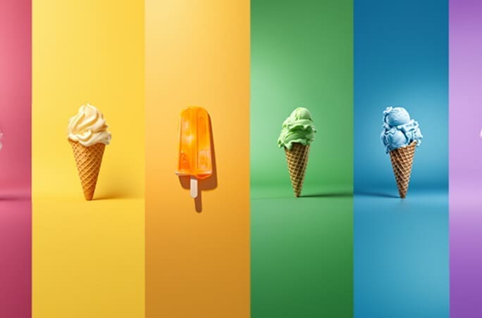 different types of ice cream