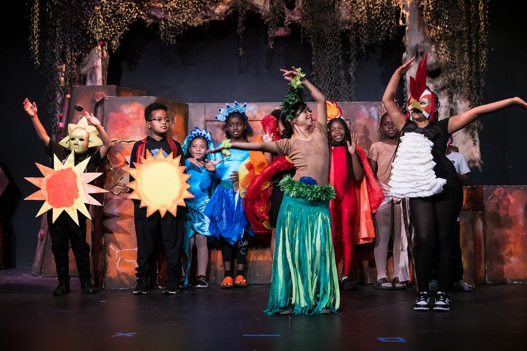 Kids in musical play at Miami Children's Museum