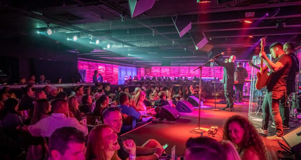 Couples enjoying live music at Blue Note